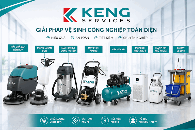 máy móc vệ sinh công nghiệp